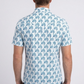 white floral short sleeve shirt men platini back
