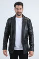 Genuine Leather Western Blazer Coat