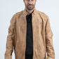 Mens Genuine Leather Pug Jacket
