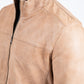 pug genuine leather quilted jacket platini