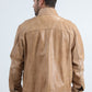 Mens Genuine Leather Pug Jacket