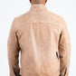 pug genuine leather quilted jacket platini