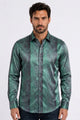 Gradient Paisley Foil Shirt
