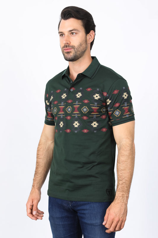 green aztec panoramic polo side platini