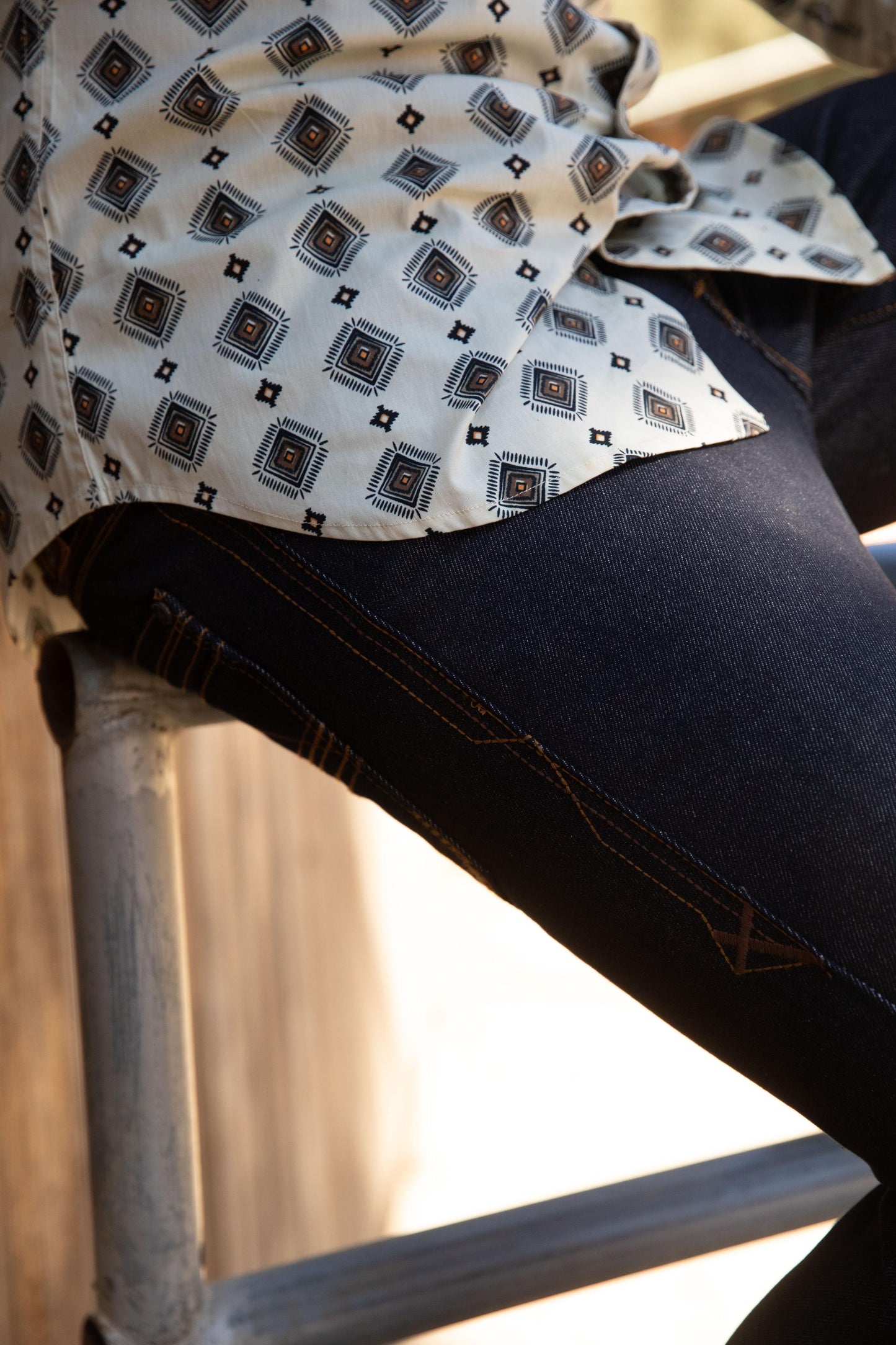 Holt Men's Blue Boot Cut Jeans