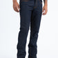dark blue boot cut jean men holt platini