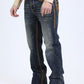 Holt Men's Dark Stone Slim Boot Cut Jeans