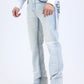 Holt Men's Light Blue Slim Boot Cut Jeans
