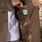 light brown western sport coat with elbow patch men platini detail