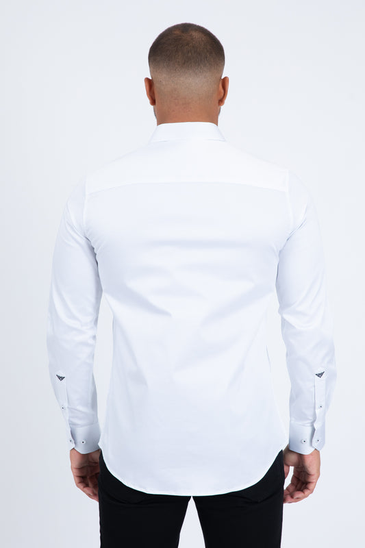 white locke block check shirt men platini back