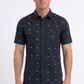 navy longhorn icon short sleeve shirt men platini front