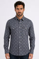 Longhorn Medallion Western Shirt