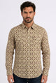 Longhorn Medallion Western Shirt