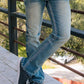 Holt Men's Medium Wash Slim Boot Cut Jeans