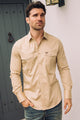 Modern Fit Solid Dress Shirt