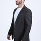 Mens Modern Fit Black Blazer