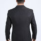 Mens Modern Fit Black Blazer