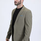 olive modern fit blazer men platini side