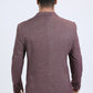 rosewood blue modern fit blazer men platini back
