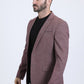 rosewood blue modern fit blazer men platini side