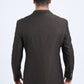 Mens Modern Fit Brown Blazer