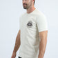 Mens Modern Fit Cotton Stretch Beige T-Shirt