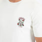 Mens Modern Fit Cotton Stretch Beige T-Shirt