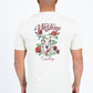 Mens Modern Fit Cotton Stretch Beige T-Shirt