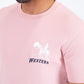 pink western cowboy rider tee detail platini