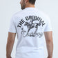 Mens Modern Fit Cotton Stretch White T-Shirt