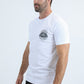 Mens Modern Fit Cotton Stretch White T-Shirt