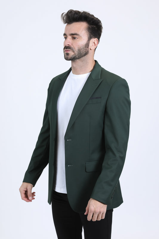 forest modern fit blazer men platini