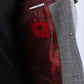 Mens Modern Fit Gray Blazer