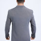 Mens Modern Fit Gray Blazer