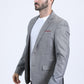 Mens Modern Fit Grey Blazer