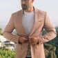 light pink modern fit blazer men platini front lifestyle