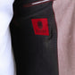 light pink modern fit blazer men platini detail