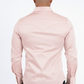 light pink modern fit dress shirt men platini back