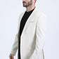 Mens Modern Fit Off-White Blazer