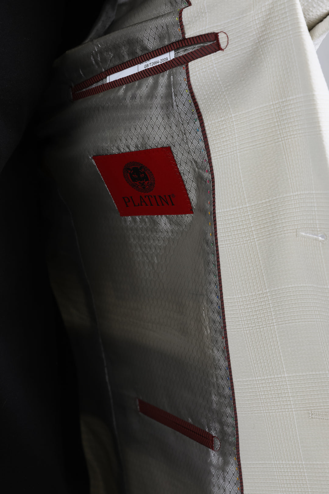 Mens Modern Fit Off-White Blazer