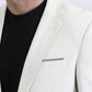 Mens Modern Fit Off-White Blazer