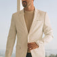 Off White Crosshatch modern fit blazer men platini lifestyle