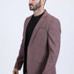 Mens Modern Fit Red Blazer