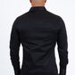black mexico snap button western shirt back western yoke platini
