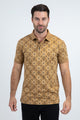 Diamond Pattern Polo