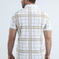Mens Modern Fit Stretch Cotton White Polo