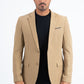 Mens Modern Fit Stretch Date Night Brown Blazer