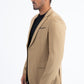 Mens Modern Fit Stretch Date Night Brown Blazer