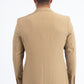 Mens Modern Fit Stretch Date Night Brown Blazer
