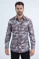 Organic Reptile Texture Foil Shirt